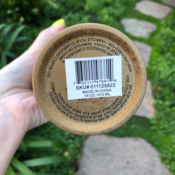 LAST ONE! STARBUCKS FALL 2021 GOLD TUMBLER 16oz - Picture 4 of 5